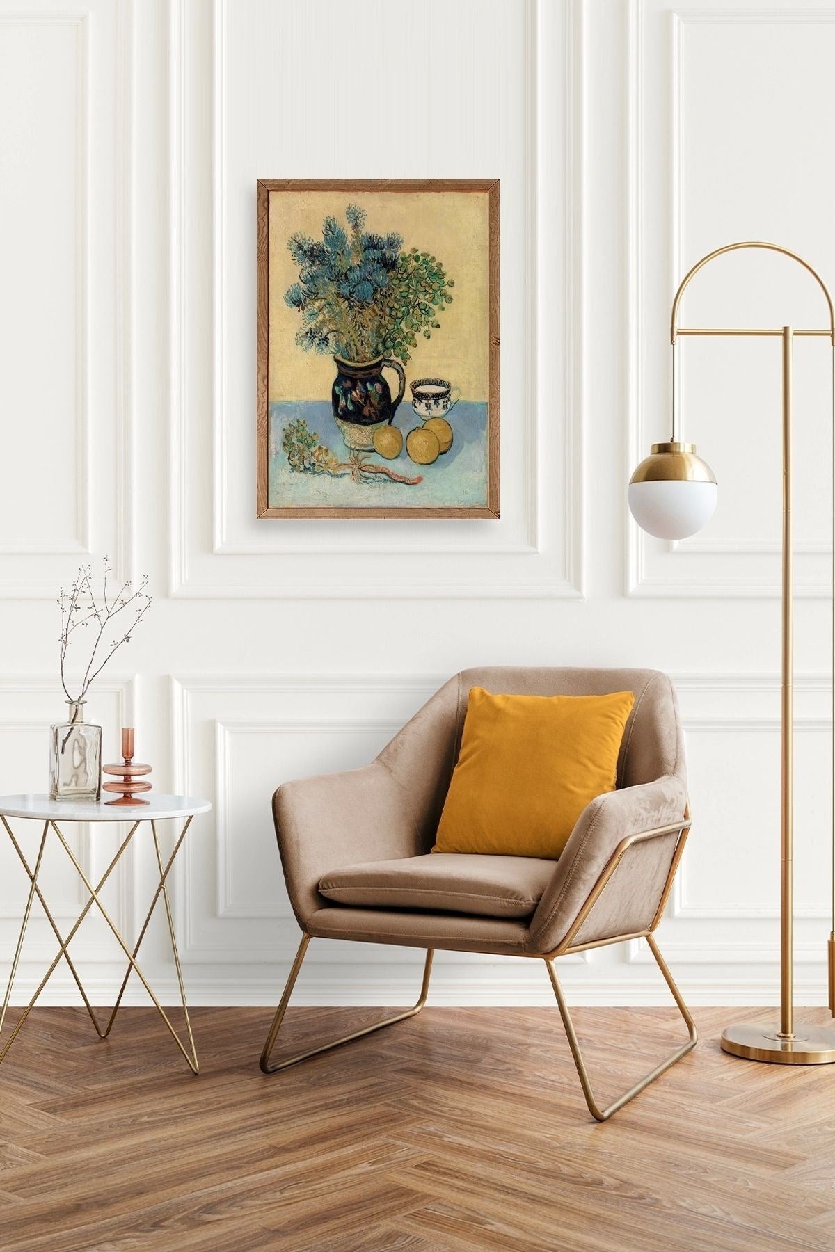 Atelier Ahşap Çerçeveli Tablo 30 x 42