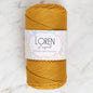 Loren Polyester Soft Macrame Hardal El Örgü İpi - LM061 - 34449