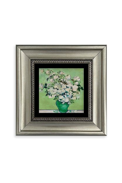 Van Gogh Çerçeveli Taş Tablo 20 cm