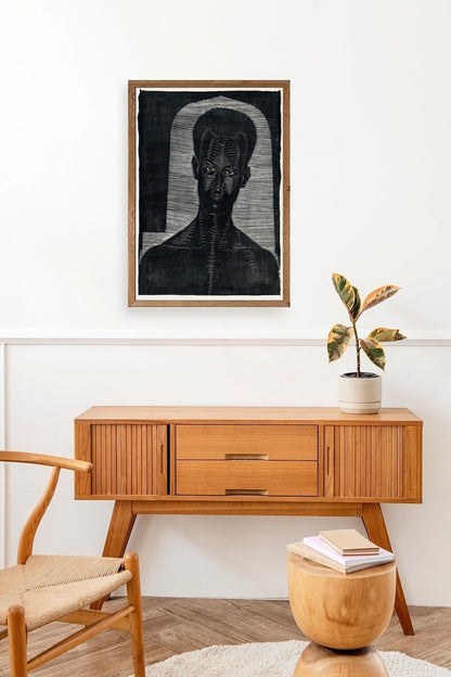 Samuel Jessurun Ahşap Çerçeveli Tablo 30 x 42