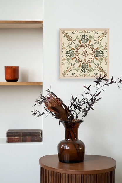 Motif Ahşap Çerçeveli Tablo 42 x 42