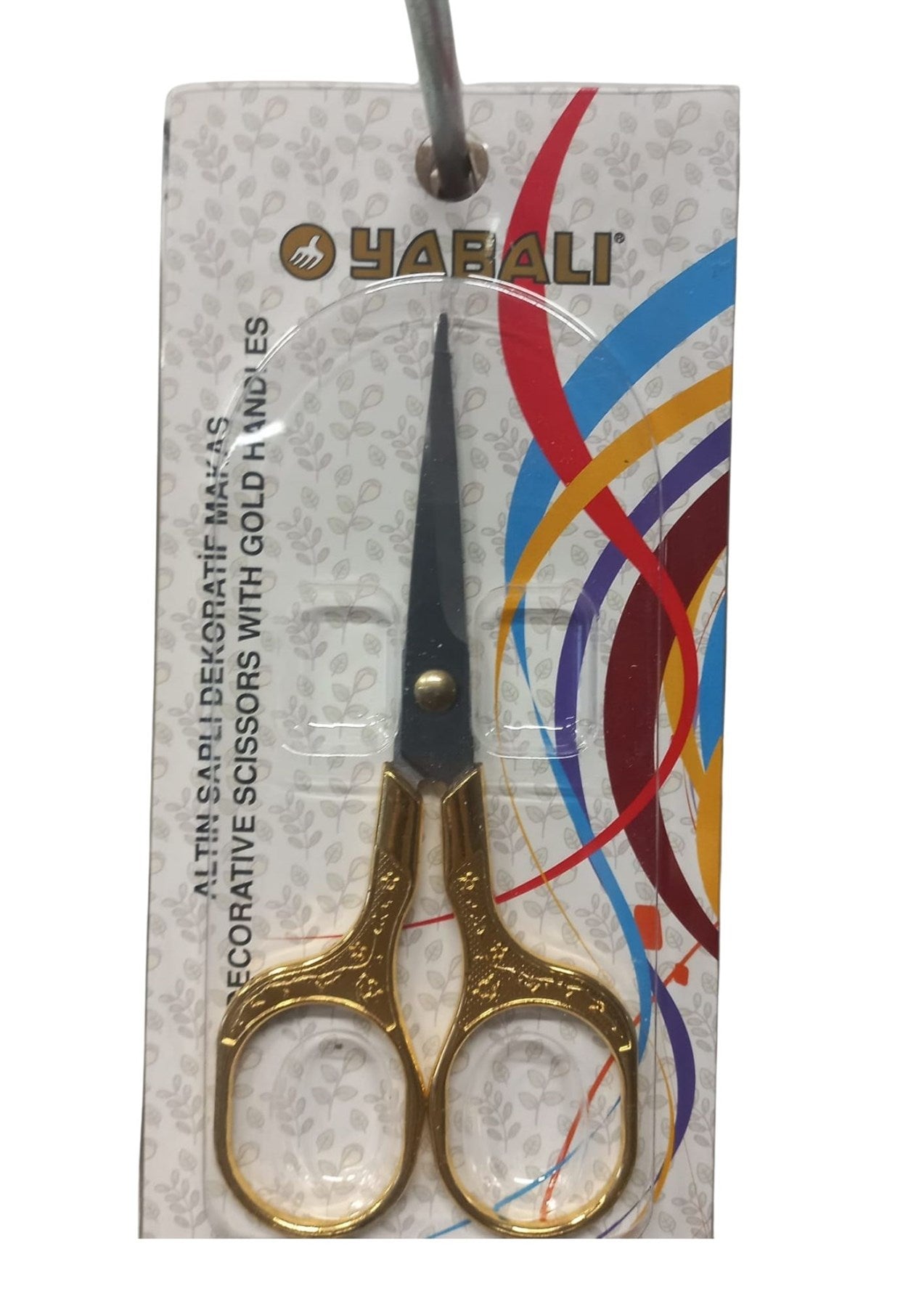 Nakış Makası Altın Saplı Dekoratif Makas Model 1