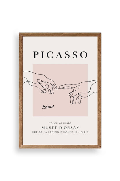 Picasso Ahşap Çerçeveli Tablo 23 x 30