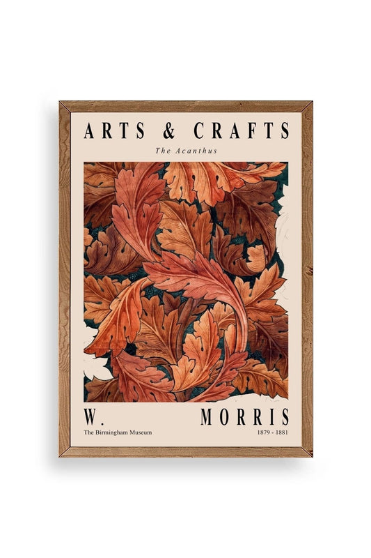 Morris Ahşap Çerçeveli Tablo 50 x 70