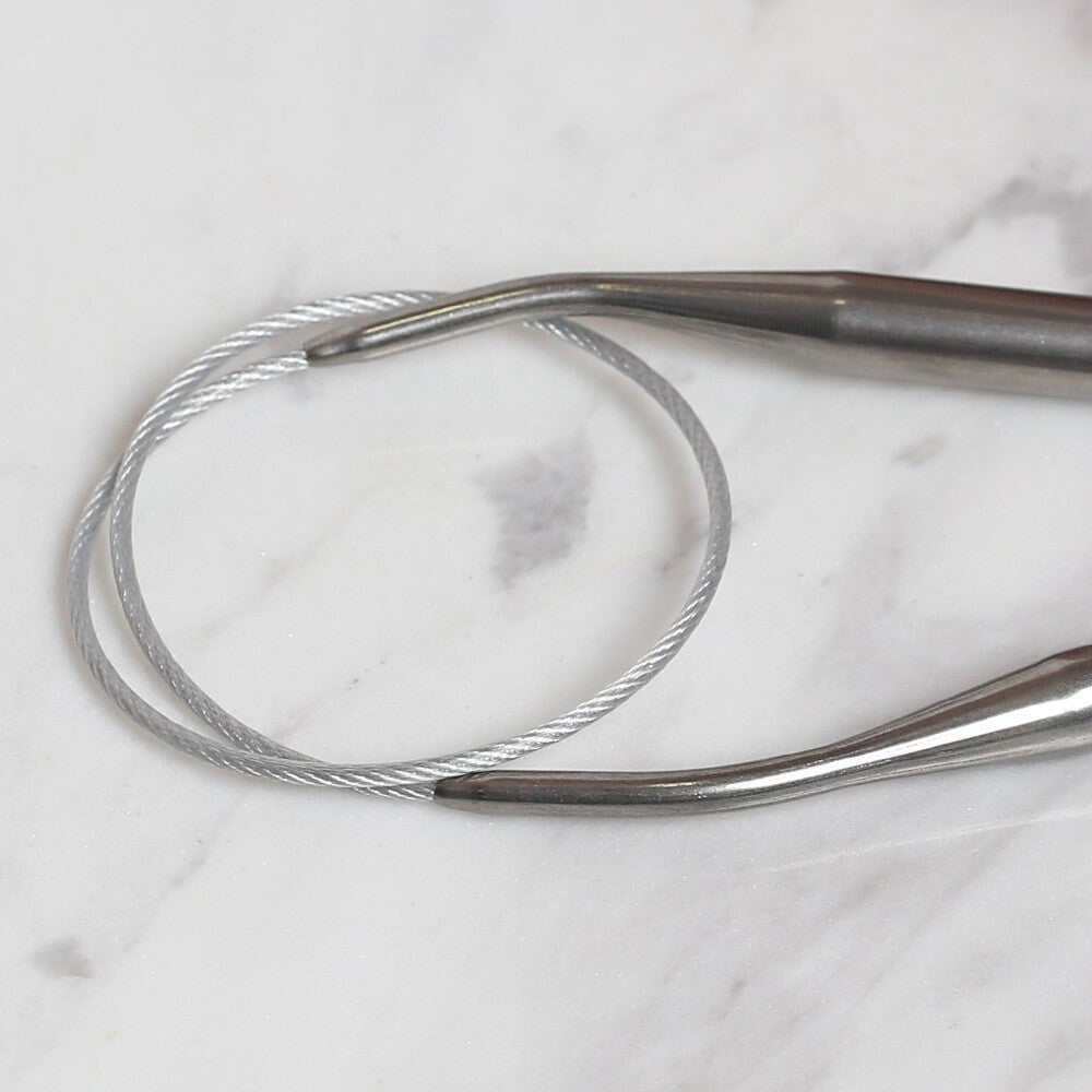 LOREN CRAFTS 7 MM ÇELİK MİSİNALI ŞİŞ  40 CM