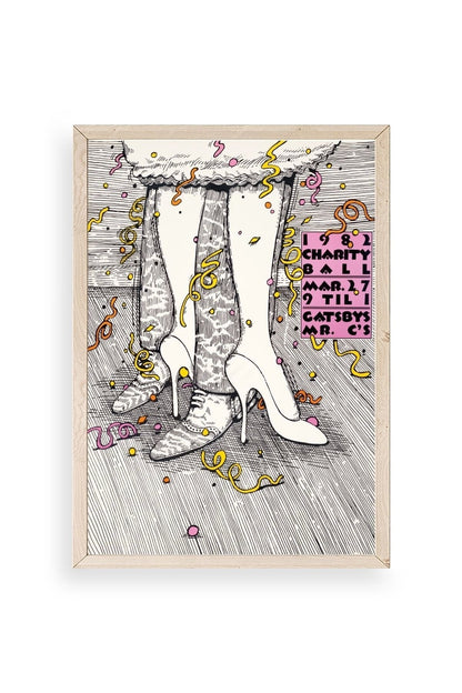 Gastby's Ahşap Çerçeveli Tablo 50 x 70