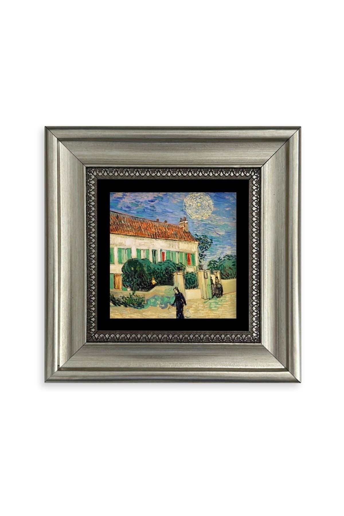 Manzara Çerçeveli Taş Tablo 20 cm