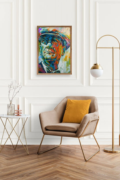Atatürk Ahşap Çerçeveli Tablo 50 x 70