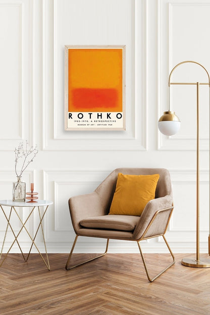 Rothko Ahşap Çerçeveli Tablo 23 x 30