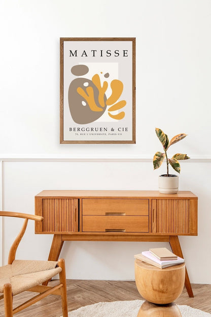 Modern Ahşap Çerçeveli Tablo 23 x 30