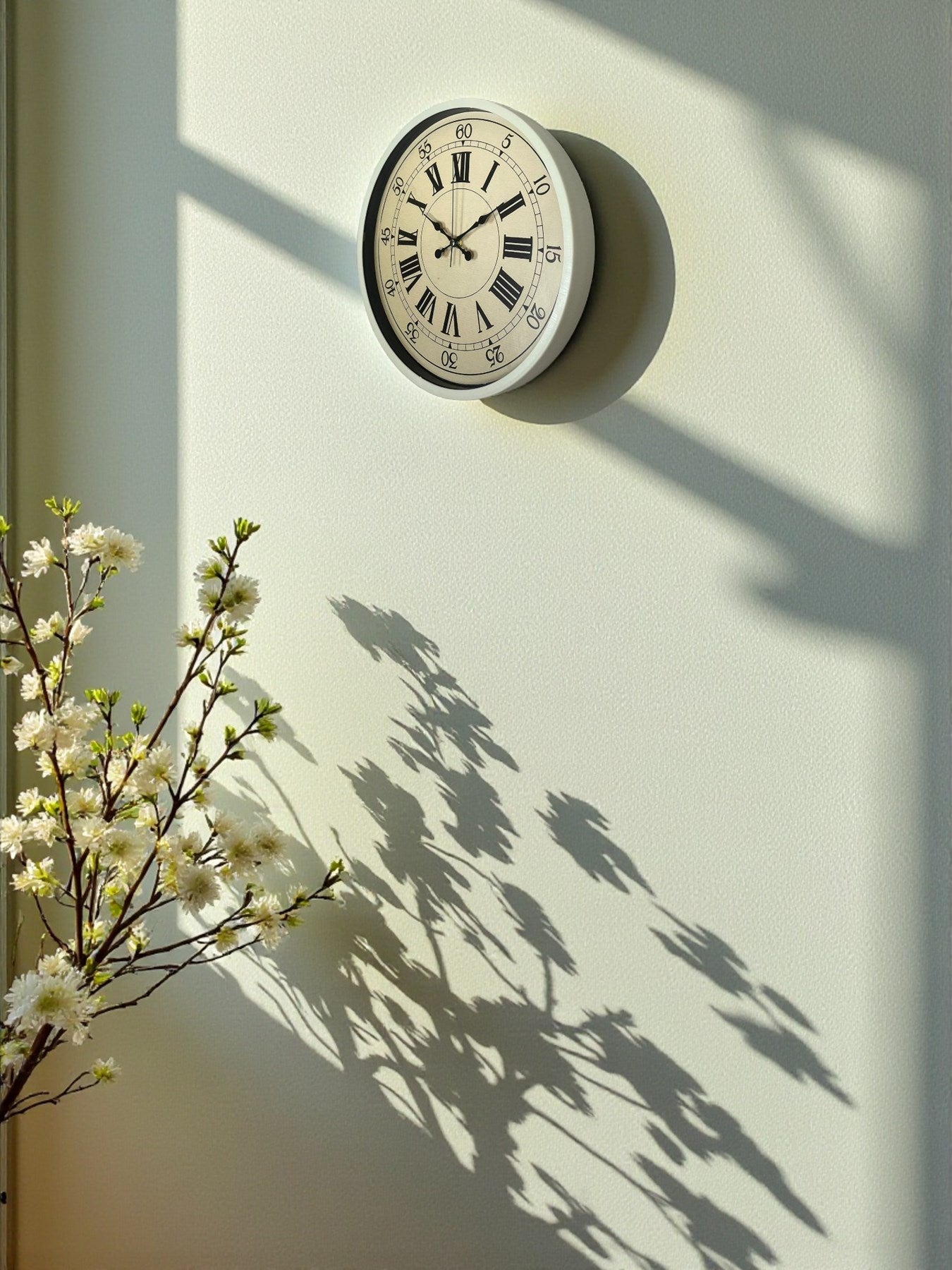 Zentime 36 Cm Sarı Dekoratif Duvar Saati