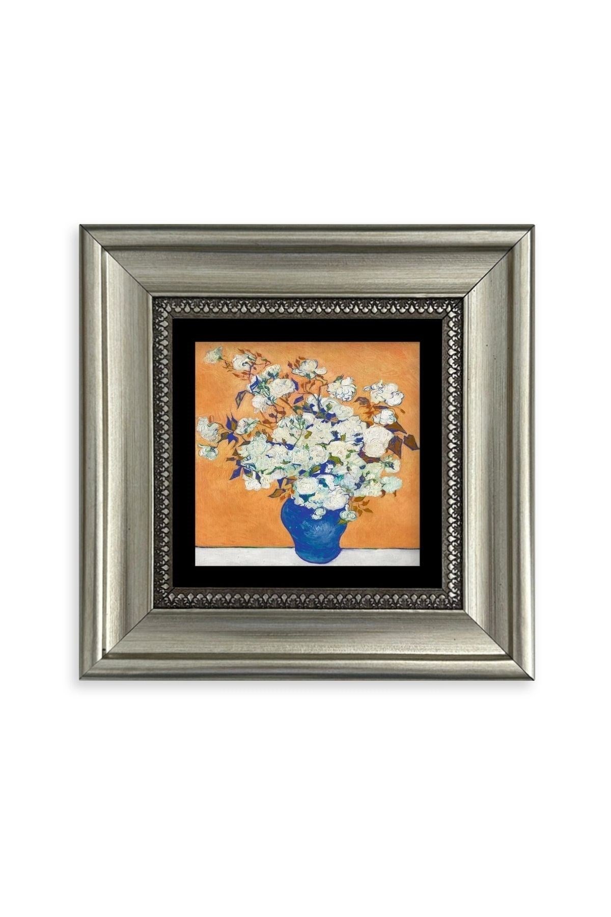 Van Gogh Çerçeveli Taş Tablo 20 cm