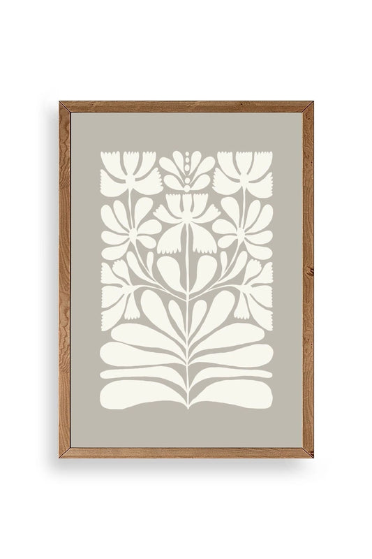 Desen Ahşap Çerçeveli Tablo 50 x 70