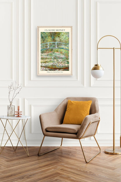 Claude Monet Ahşap Çerçeveli Tablo 50 x 70