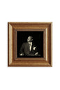 Atatürk Çerçeveli Taş Tablo 20 cm