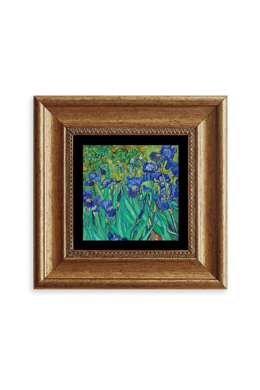 Van Gogh Çerçeveli Taş Tablo 20 cm