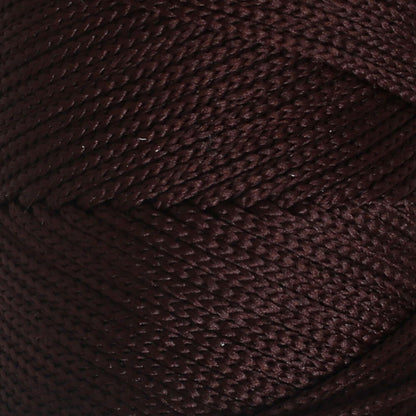 Loren Polyester Soft Macrame Koyu Kahverengi El Örgü İpi - LM034 - 34440