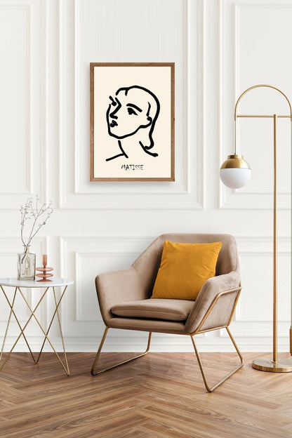 Matisse Ahşap Çerçeveli Tablo 30 x 42