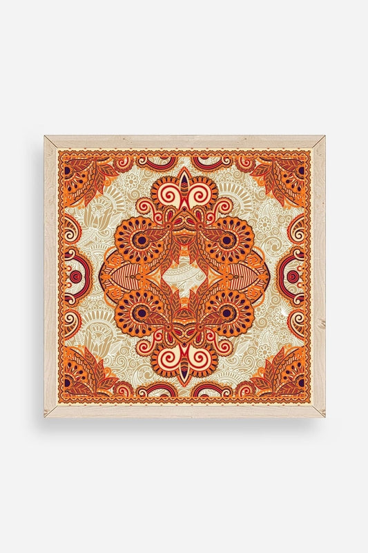 Motif Ahşap Çerçeveli Tablo 50 x 50