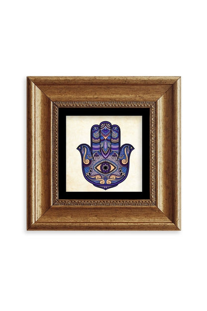 Fatma Ana Eli Çerçeveli Taş Tablo 20 cm