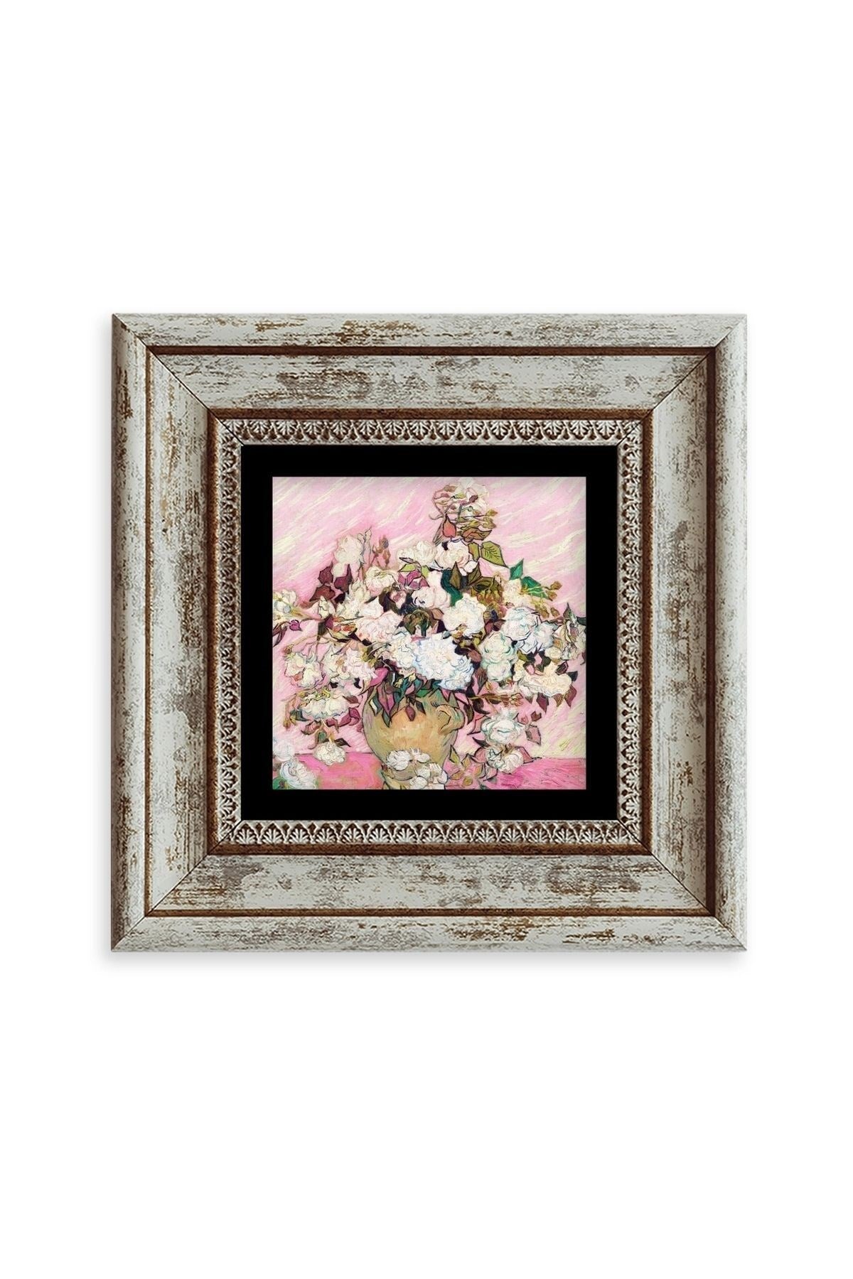 Van Gogh Çerçeveli Taş Tablo 20 cm