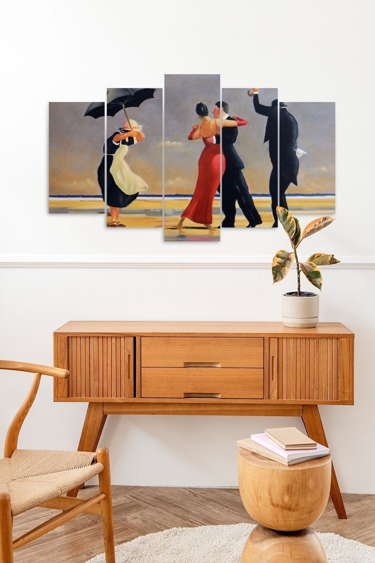 Dans 5 Parçalı Mdf Tablo 60 x 100