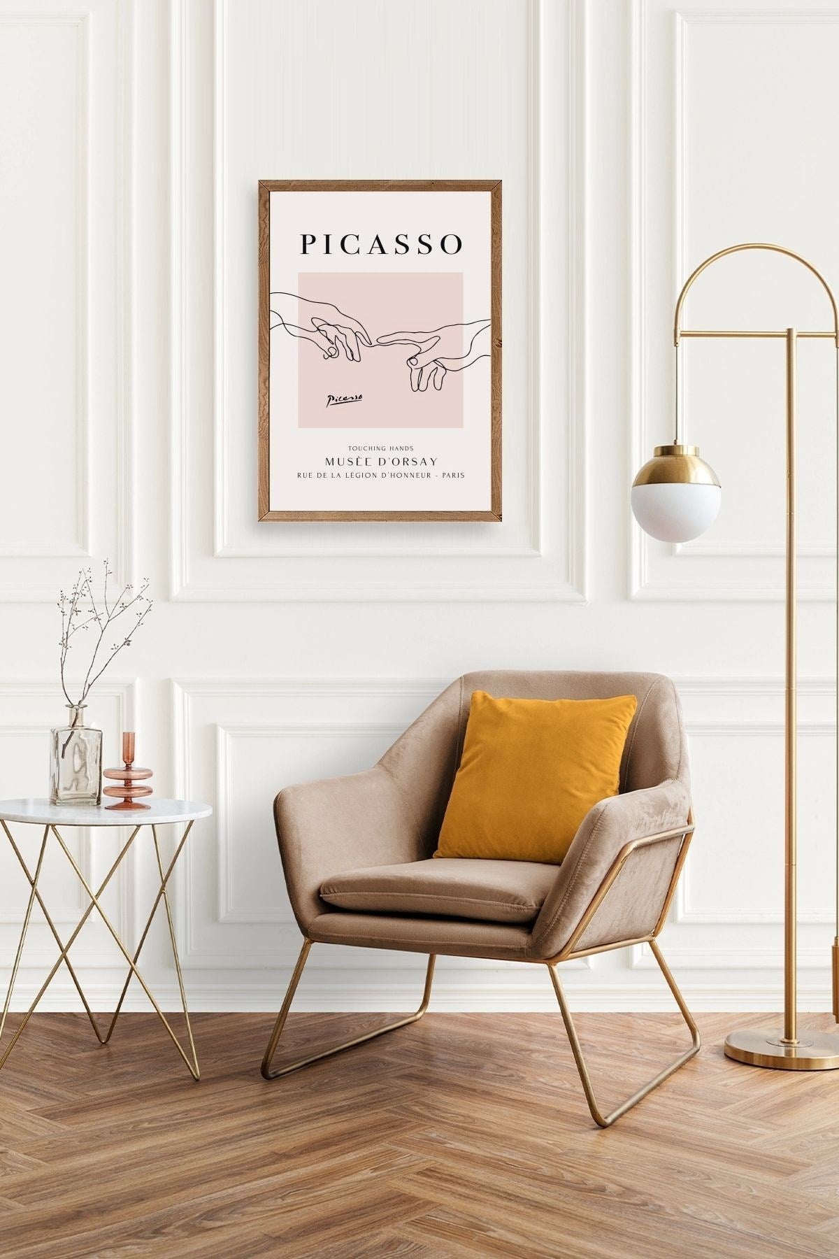 Picasso Ahşap Çerçeveli Tablo 30 x 42