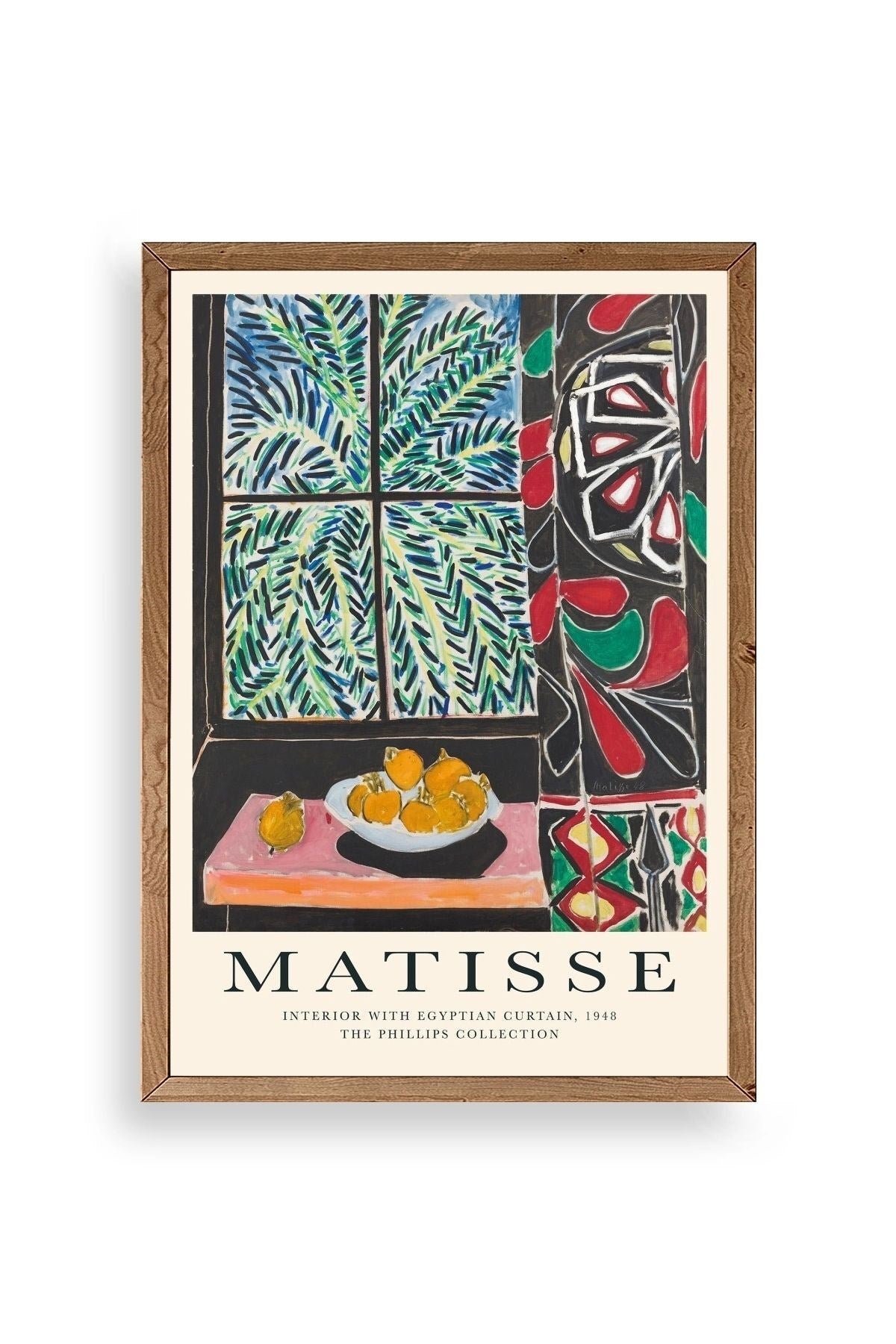 Matisse Ahşap Çerçeveli Tablo 50 x 70