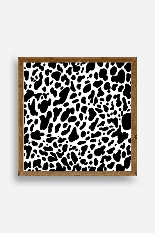 Desen Ahşap Çerçeveli Tablo 50 x 50