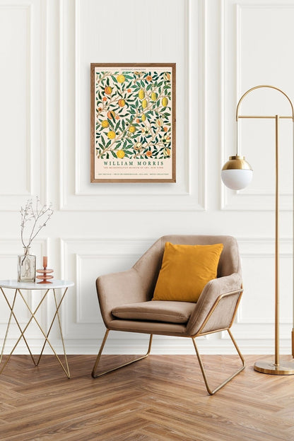 William Morris Ahşap Çerçeveli Tablo 23 x 30