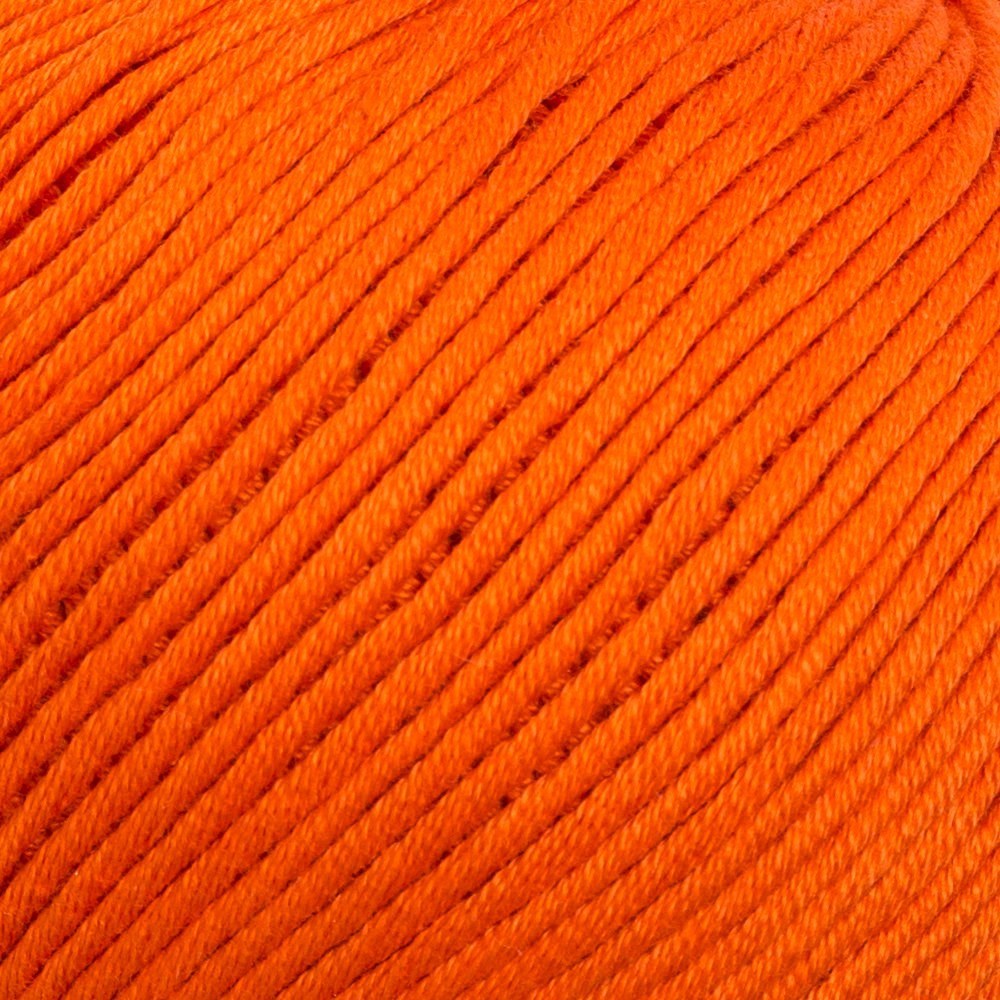 La Mia XL Mercerized Turuncu El Örgü İpi - 194 - 33772