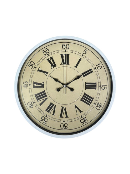 Zentime 36 Cm Beyaz Dekoratif Duvar Saati