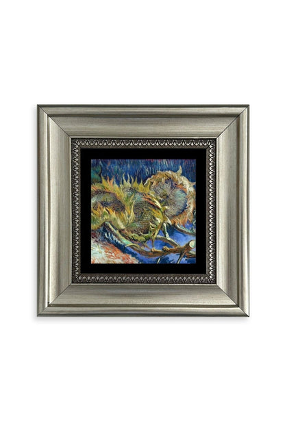 Van Gogh Çerçeveli Taş Tablo 20 cm
