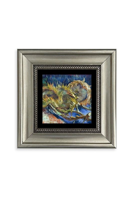 Van Gogh Çerçeveli Taş Tablo 20 cm