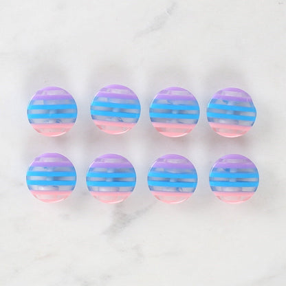 Loren Crafts 8'li Desenli Düğme - 1091