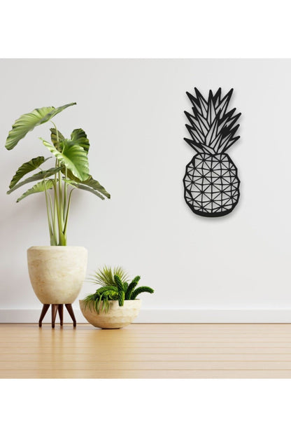 Ananas Şekilli Ahşap Duvar Dekoru 140 x 200