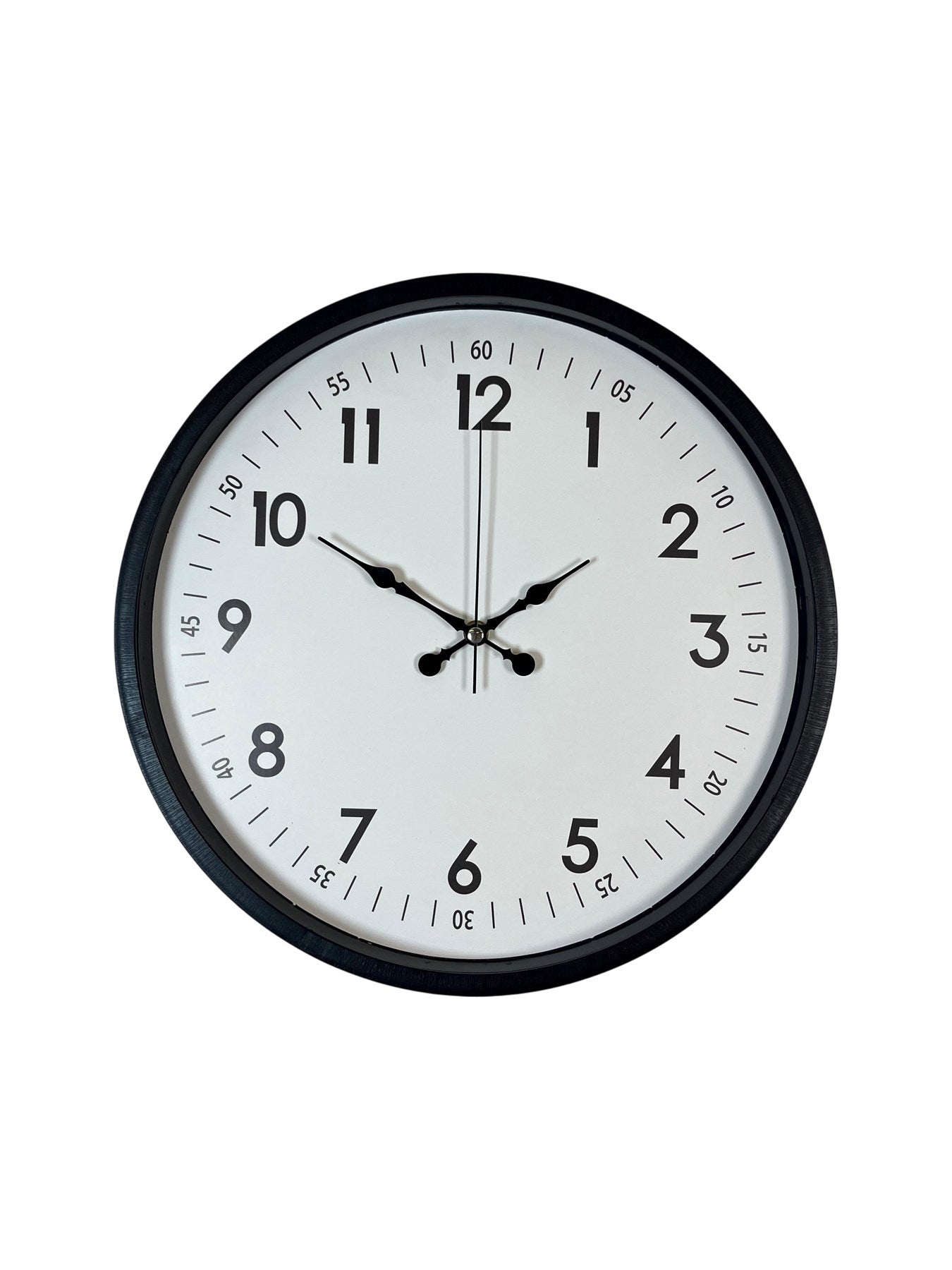 Zentime 36 Cm Siyah Dekoratif Duvar Saati