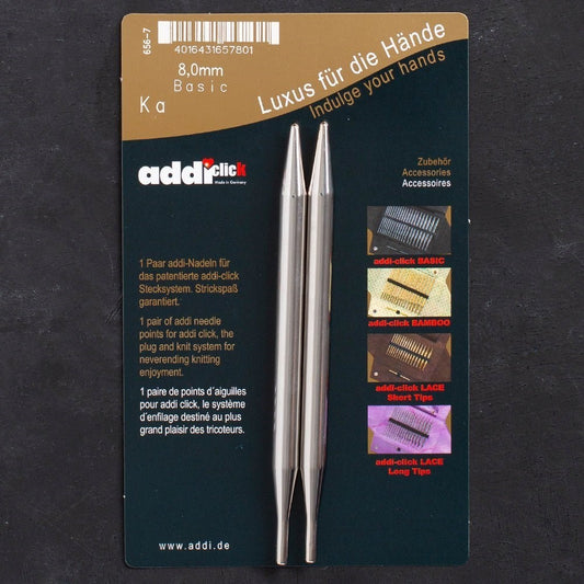 Addi Click Basic 8mm Misinalı Şiş Ucu - 656-2