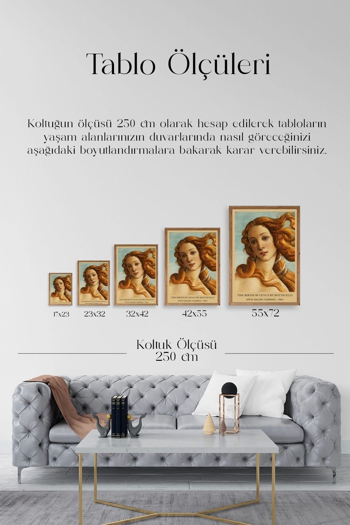 Kadın Ahşap Çerçeveli Tablo 30 x 42