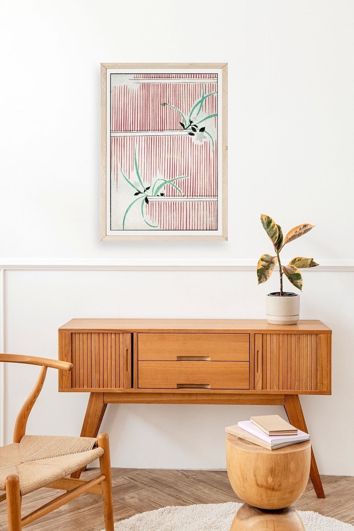 Henri Matisse Monet Ahşap Çerçeveli Tablo 17 x 23