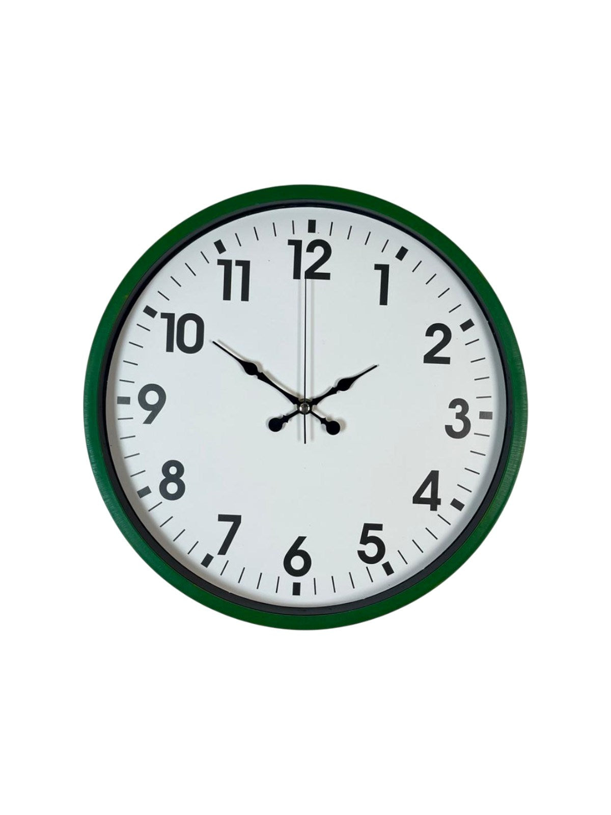 Zentime 36 Cm Yeşil Dekoratif Duvar Saati