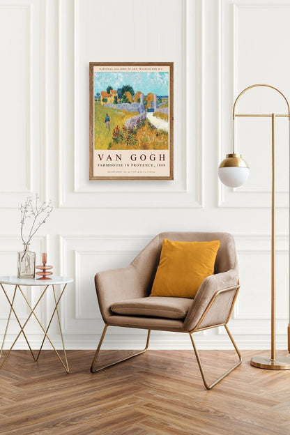 Van Gogh Ahşap Çerçeveli Tablo 50 x 70