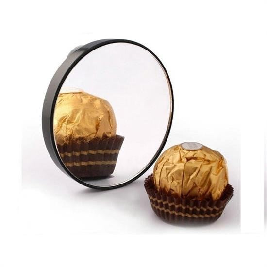 BUFFER® 10x Büyüteçli Vantuzlu Pratik Kullanışlı Makyaj Lens Traş Aynası