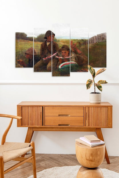 Manzara 5 Parçalı Mdf Tablo 60 x 100