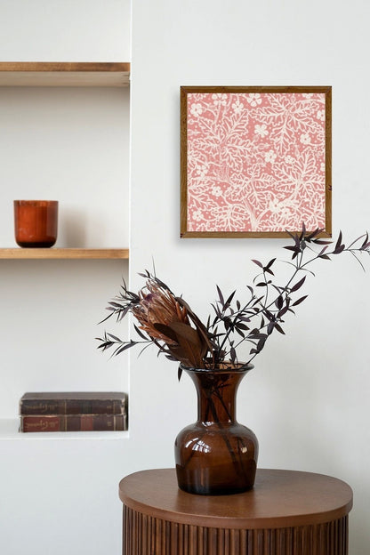 Modern Ahşap Çerçeveli Tablo 50 x 50