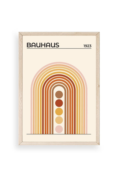 Bauhaus Ahşap Çerçeveli Tablo 23 x 30