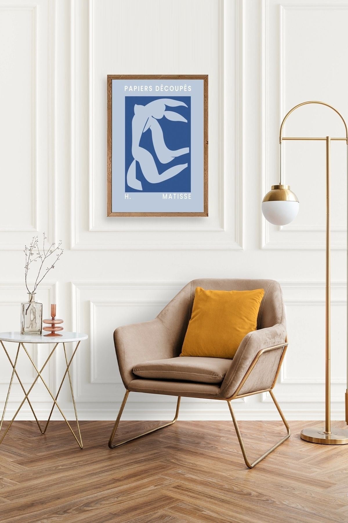 Henri Matisse Ahşap Çerçeveli Tablo 30 x 42