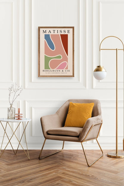 Modern Ahşap Çerçeveli Tablo 30 x 42