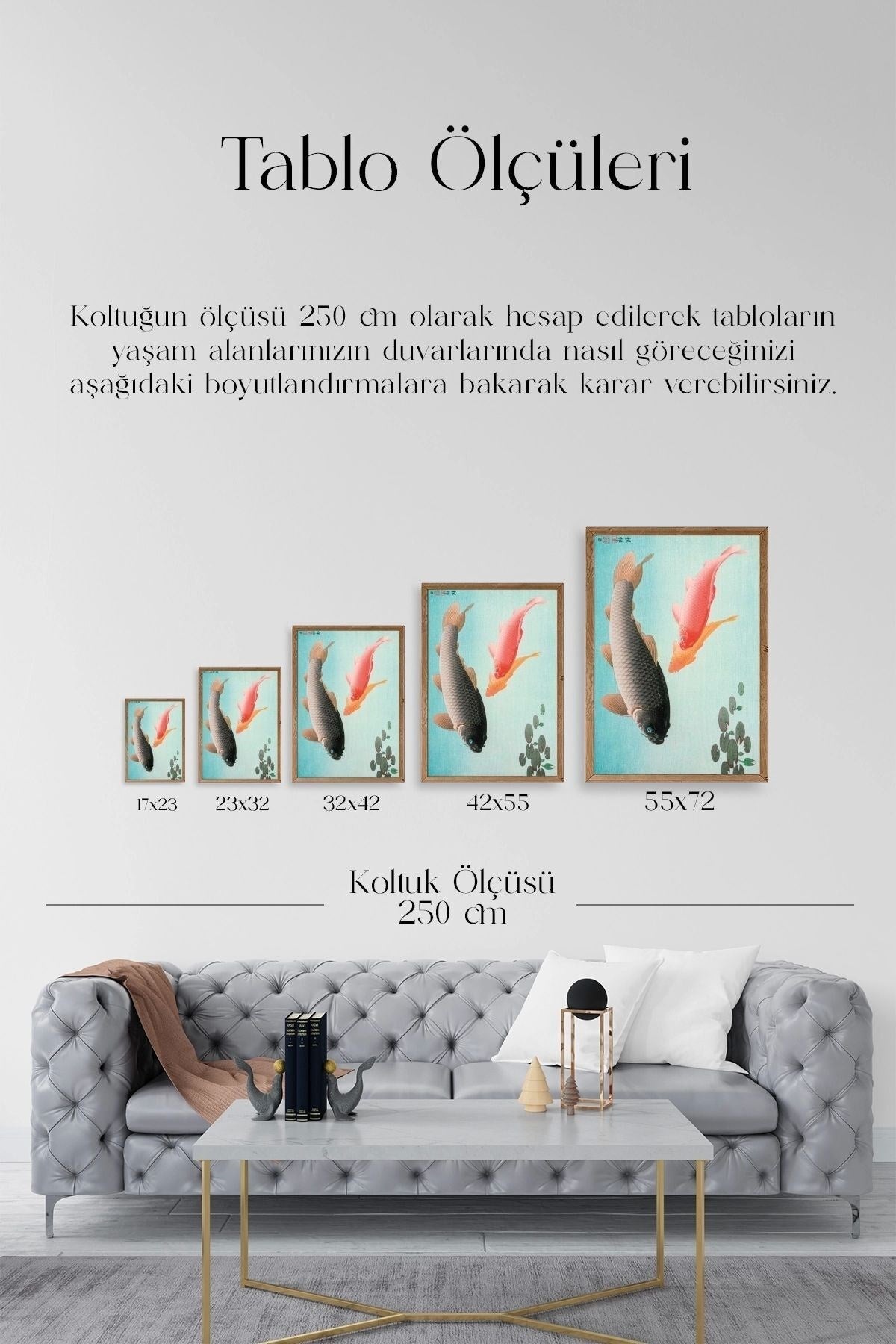 Ohara Koson Ahşap Çerçeveli Tablo 17 x 23