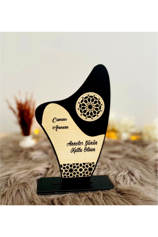 Canım Annem Yazılı Ahşap Plaket